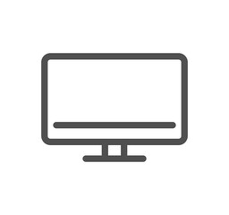 Personal devices related icon outline and linear vector.	
