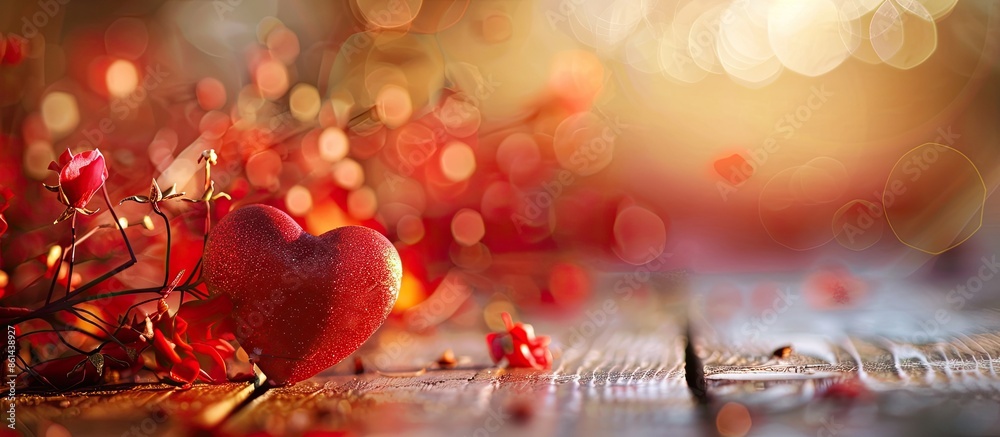 Poster elegant valentine's card or retro backdrop with copy space image.