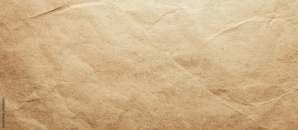 Poster Abstract light brown paper texture background ideal for designing or incorporating text, with space for placing images. image with copy space