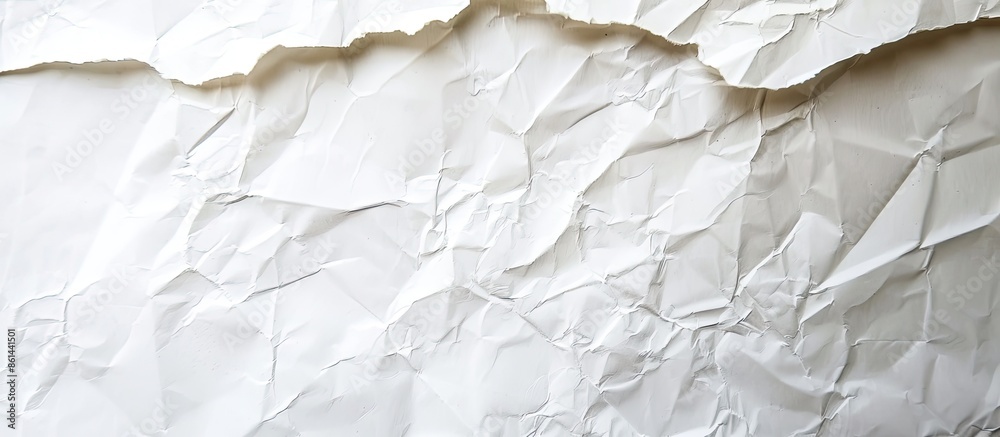 Poster background with a blank white paper texture perfect for showcasing a copy space image.