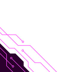 Futuristic Line Corner