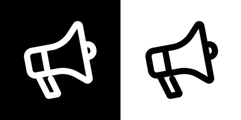 Speaker icon. Black icon. Silhouette icon. Business icon. Icon
