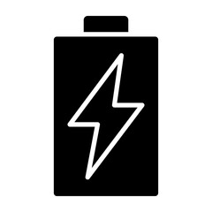 Battery glyph icon