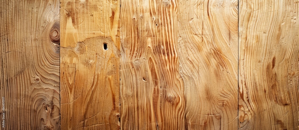 Poster Background with surface texture of plywood, offering clear copy space image.