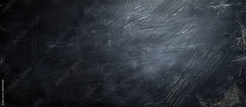 Poster Chalkboard's dark texture with a blank area for your copy space image.