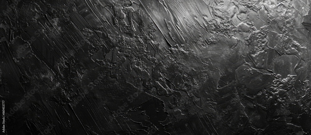 Poster texture background in concrete dark gray with copy space image.