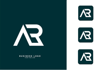 AR, RA, Abstract Letters Logo Monogram