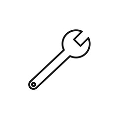 Repair Wrench Icon Perfect for Maintenance Services