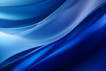 Sleek Blue Gradient Background with Horizontal Lines and Digital Aesthetic. Generative AI