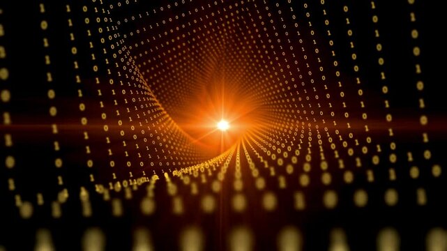 Random digits,Digital binary code. Computer matrix data falling numbers,number background