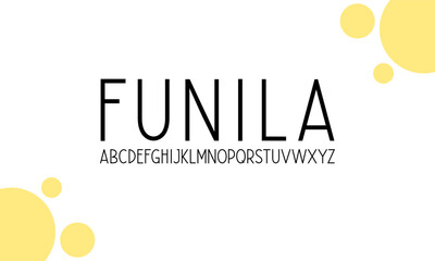 Vector alphabet thin line character font set. Simple modern typography design. Sans regular Uppercase font type. Condensed letter graphic style