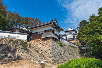 岡山 備中松山城 本丸の風景