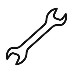 Handy Wrench Icon Ideal for DIY Repair Tools