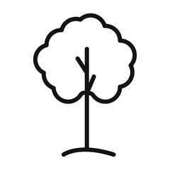 Eco-Friendly Tree-Free Icon Ideal for Green Initiatives