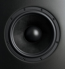 close-up music speaker