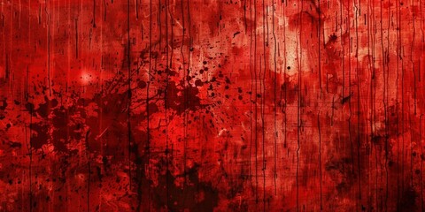 Obraz premium Blood Splattered Wall