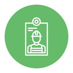Engineer Badge icon vector image. Can be used for Engineer in Mechanics.