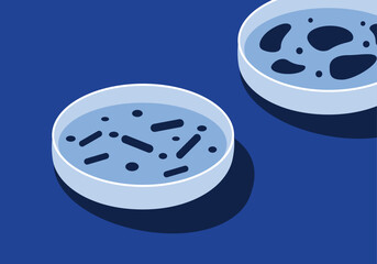 International Women's Day. Vector about science.