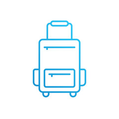 Travel Bag vector icon