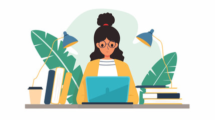 Research and Analysis Landing Page Template. Student