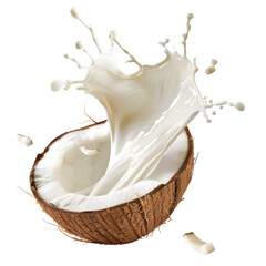 A splash of coconut milk