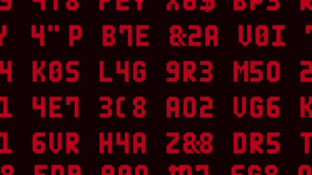 Random digits,Digital binary code. Computer matrix data falling numbers,number background