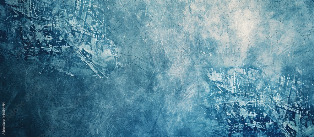 Aufkleber Background with a grungy blue canvas texture and ample copy space image.