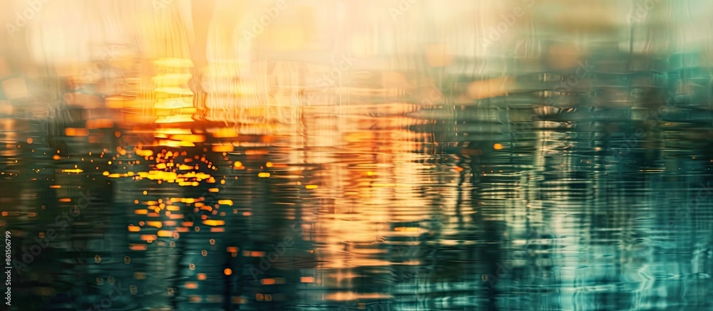 Poster abstract artistic blur with room for copy space image.