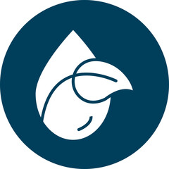 Fototapeta premium Minerals Vector Glyph Icon