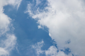 Natural blue sky with cloud  and texture background