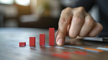 A graph showing consistent improvement over time represents marked improvement, highlighting the progress and positive outcomes of dedicated efforts.