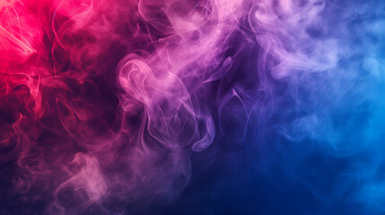 Color smoke stream on a black background. The background can be remove with a blending mode like screen.