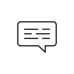 Subtitles Icon Ideal for Film Editing