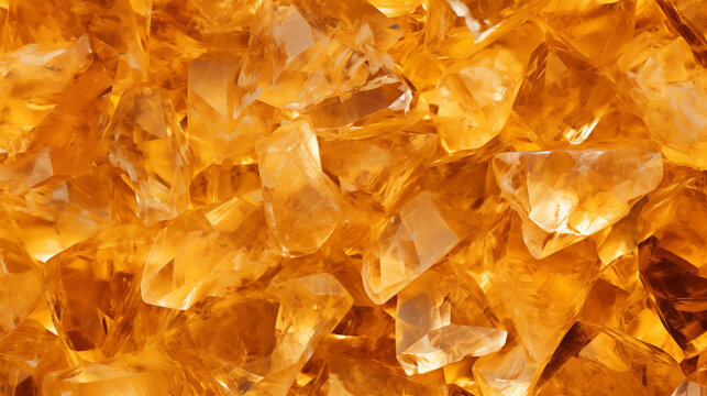 Citrine Gemstone, Abstract Image, Texture, Pattern Background, Wallpaper, Background, Cell Phone Cover and Screen, Smartphone, Computer, Laptop, Format 9:16 and 16:9 - PNG