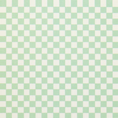 Green checkered pattern paper texture.Traditional paper texture background.