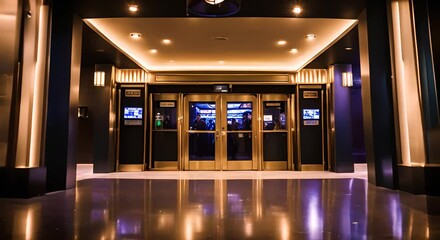 Entrance to a night club.