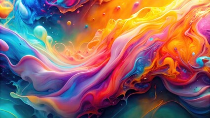 Fototapeta premium abstract background, smooth lines, fluid art