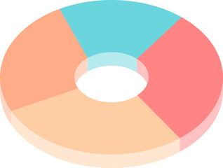 piegraph infographic design
