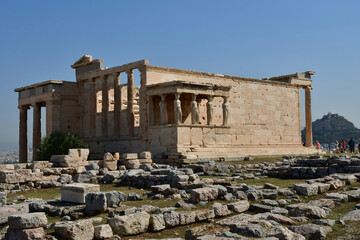 Athens; Greece - august 29 2022 : Acropolis