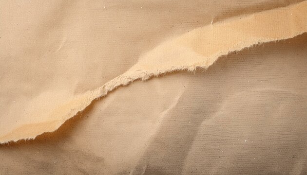 Abstract crumpled and creased recycle brown paper texture background