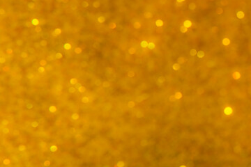 Gold bokeh blur defocus