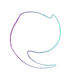 Brushstroke Spiral Gradient shape