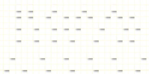 white squared paper background. Abstract modern square background. White and grey geometric pattern texture. Abstract technology modern square geometric pattern background. You can use for ad,