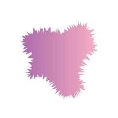 Abstracts random organic Gradient shapes