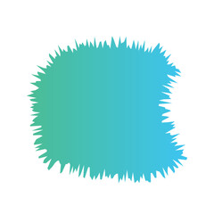 Fototapeta premium Abstracts random organic Gradient shapes