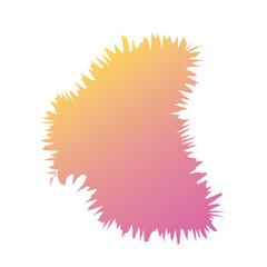 Abstracts random organic Gradient shapes