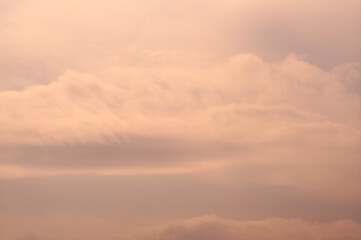 Clouds in the sky. The background image.