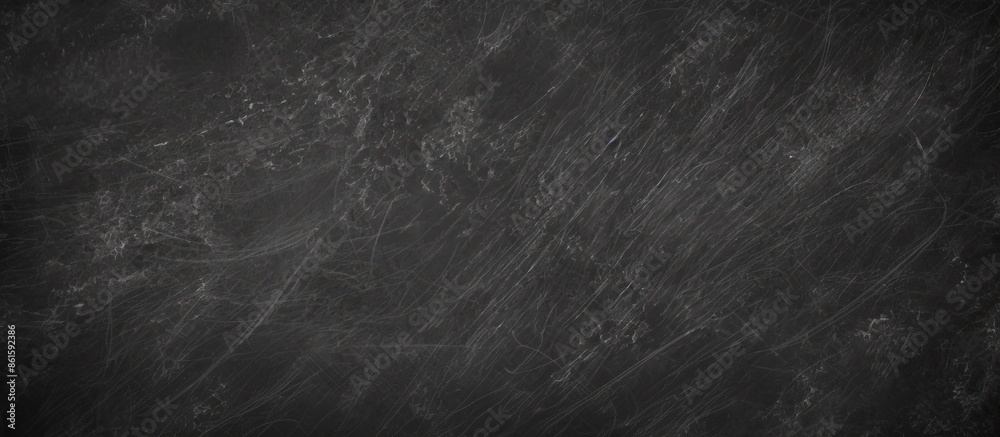 Poster Free abstract chalk blackboard texture background for product ad or design with included copy space image.