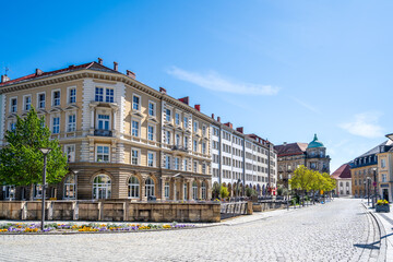 Obraz premium Altstadt von Bayreuth, Bayern, Deutschland 