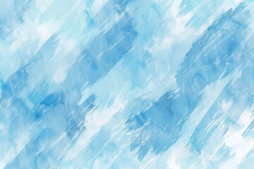 Obraz premium Abstract Blue Watercolor Brush Strokes Background - Ideal for Design, Print, Poster, or Card